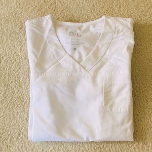 Barco Healthcare Uniform Top - White XS